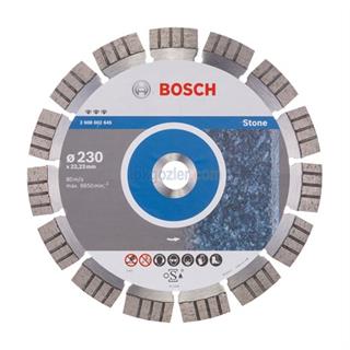 Bosch Best for Stone - Taş İçin Elmas Kesme Diski 230 mm