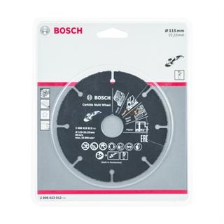 Bosch Carbide Multi Wheel 115 mm Karbit Kesme Diski