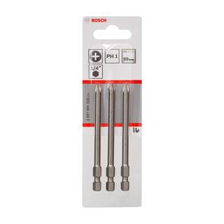 Bosch ExtraHard Ekstra Sert Vidalama Ucu PH1x89 mm 3lü Paket