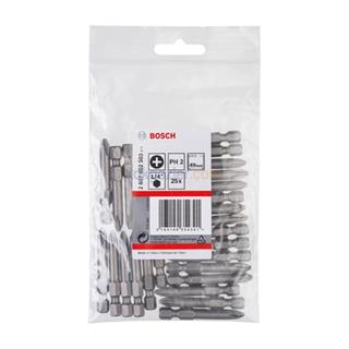 Bosch ExtraHard Ekstra Sert Vidalama Ucu PH2x49 mm 25li Paket