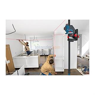 Bosch GLL 3-80 P Professional Çok Yönlü Çizgi Lazeri