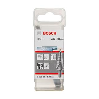 Bosch HSS 13 Kademeli Metal Matkap Ucu 6-30 mm