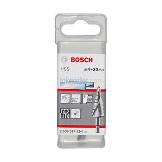 Bosch HSS 9 Kademeli Metal Matkap Ucu 4-20 mm