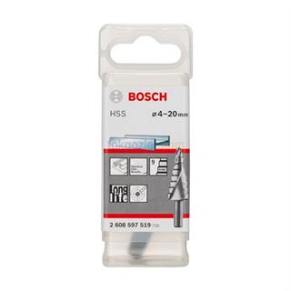 Bosch HSS 9 Kademeli Metal Matkap Ucu 4-20 mm