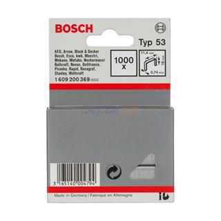 Bosch İnce Zımba Teli Tip 53 11.4x0.74x18 mm