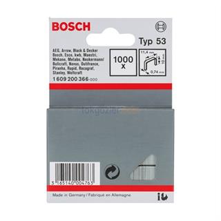Bosch İnce Zımba Teli Tip 53 11.4x0.74x10 mm