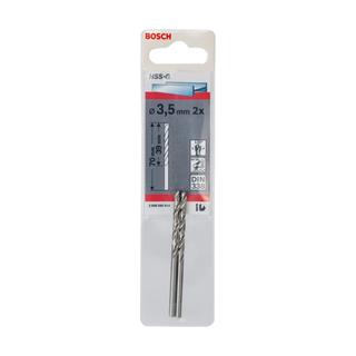 Bosch Metal Matkap Ucu HSS-G 3.5x70 mm 2li Paket