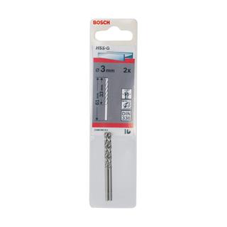 Bosch Metal Matkap Ucu HSS-G 3x61 mm 2li Paket
