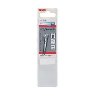 Bosch Metal Matkap Ucu HSS-R 1.5x40 mm 2li Paket