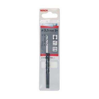 Bosch Metal Matkap Ucu HSS-R 3.5x70 mm 2li Paket