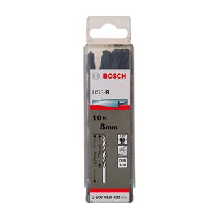 Bosch Metal Matkap Ucu HSS-R 8x117 mm 10lu Paket