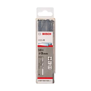 Bosch Metal Matkap Ucu HSS-R 9x125 mm 10lu Paket
