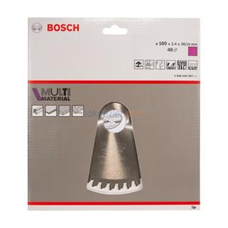Bosch MultiMaterial 180x30/20 mm 48 Diş Daire Testere Bıçağı