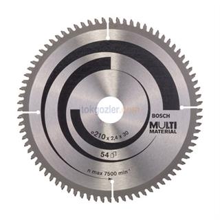 Bosch MultiMaterial 210x30 mm 80 Diş Daire Testere Bıçağı