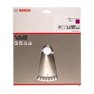 Bosch MultiMaterial 230x30 mm 64 Diş Daire Testere Bıçağı
