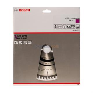 Bosch MultiMaterial 235x30/25 mm 64 Diş Daire Testere Bıçağı