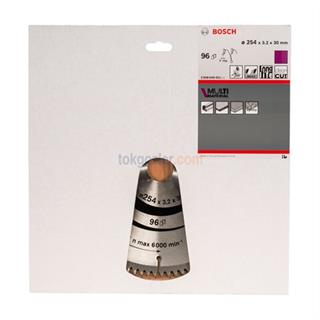 Bosch MultiMaterial 254x30 mm 96 Diş Daire Testere Bıçağı