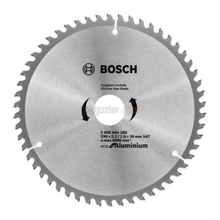 Bosch Optiline Eco for Aluminium 190x30 54 Diş Daire Testere Bıçağı