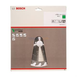 Bosch Optiline Wood 210x30 mm 24 Diş Ahşap İçin Daire Testere Bıçağı