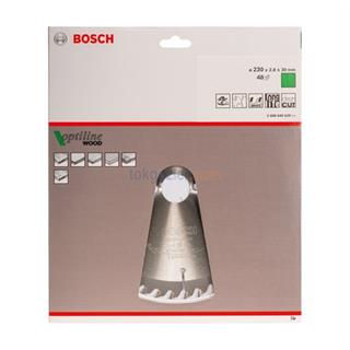 Bosch Optiline Wood 230x30 mm 48 Diş Ahşap İçin Daire Testere Bıçağı