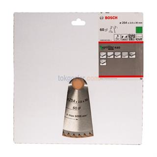 Bosch Optiline Wood 254x30 mm 60 Diş Ahşap İçin Daire Testere Bıçağı
