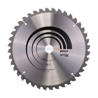 Bosch Optiline Wood 305x30 mm 40 Diş Ahşap İçin Daire Testere Bıçağı