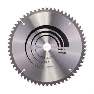 Bosch Optiline Wood 305x30 mm 60 Diş Ahşap İçin Daire Testere Bıçağı