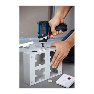 Bosch Profesyonel GDR 12V-105 Akülü 12 Volt 2 Ah Çift Akülü Darbeli Somun Sıkma