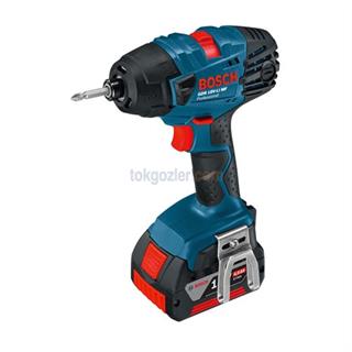 Bosch Profesyonel GDR 18 V-LI MF 4 Ah Çift Akülü Darbeli Somun Sıkma - L-boxx Çantalı