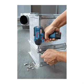 Bosch Profesyonel GDS 12 V-115 EC 1,5 Ah Çift Akülü Darbeli Somun Sıkma - Kömürsüz Motor