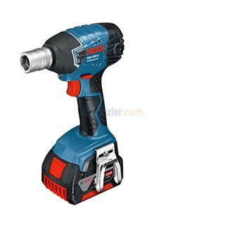 Bosch Profesyonel GDS 18 V-LI 4 Ah Çift Akülü Darbeli Somun Sıkma - L-boxx Çantalı