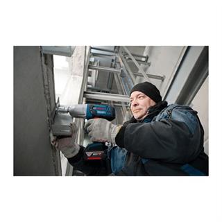 Bosch Profesyonel GDS 18 V-LI HT 4 Ah Çift Akülü Darbeli Somun Sıkma - L-boxx Çantalı