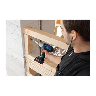 Bosch Profesyonel GDS 18 V-LI HT 4 Ah Çift Akülü Darbeli Somun Sıkma - L-boxx Çantalı