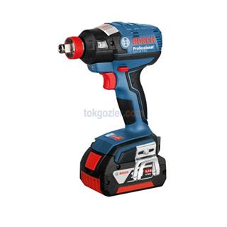 Bosch Profesyonel GDX 18 V-EC 4 Ah Çift Akülü Darbeli Somun Sıkma - Kömürsüz Motor
