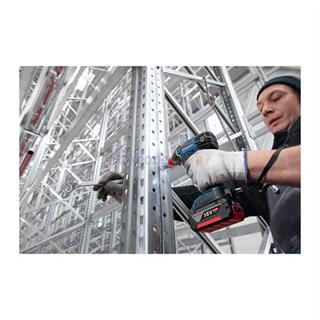 Bosch Profesyonel GDX 18 V-LI 4 Ah Çift Akülü Darbeli Somun Sıkma - L-boxx Çantalı