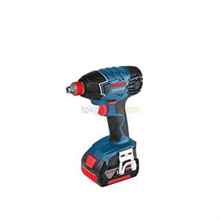 Bosch Profesyonel GDX 18 V-LI 4 Ah Çift Akülü Darbeli Somun Sıkma - L-boxx Çantalı