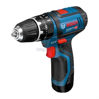 Bosch Profesyonel GSB 12V-15 2 Ah Çift Akülü Darbeli Delme/Vidalama - L-boxx Çantalı