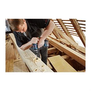 Bosch Profesyonel GSB 18 V-EC 4 Ah Çift Akülü Darbeli Delme/Vidalama - Kömürsüz Motor