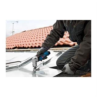 Bosch Profesyonel GSC 12V-13 2 Ah Çift Akülü Sac Kesme Makinesi - L-boxx Çantalı