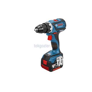 Bosch Profesyonel GSR 14.4 V-EC 4 Ah Çift Akülü Delme/Vidalama - L-boxx Çantalı