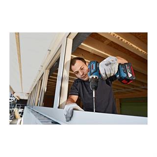 Bosch Profesyonel GSR 18 V-EC 4 Ah Çift Akülü Delme/Vidalama - L-boxx Çantalı