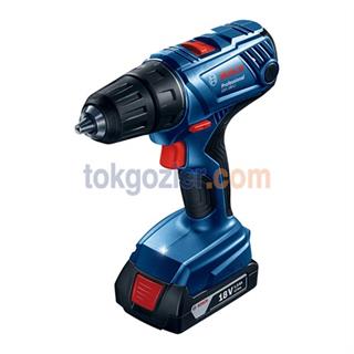 Bosch Profesyonel GSR 180-LI 18 Volt 1,5 Ah Çift Akülü Delme/Vidalama - Çantalı