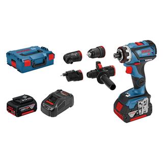 Bosch Profesyonel GSR 18V-60 FC 18 Volt 5.0 Ah Çift Akülü Delme/Vidalama Makinesi L-Boxx Çantalı