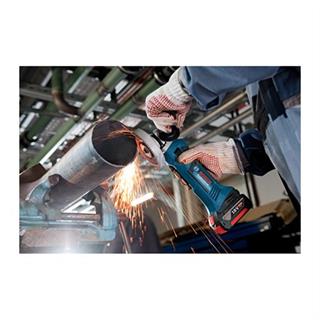 Bosch Profesyonel GWS 18-125 V-LI 4 Ah Çift Akülü Taşlama - L-boxx Çantalı