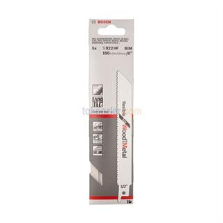 Bosch S 922 HF Flexible for Wood and Metal 5li Ahşap ve Metal Tilki Kuyruğu Testere Bıçağı