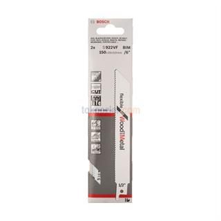 Bosch S 922 VF Flexible for Wood and Metal 2li Ahşap ve Metal Tilki Kuyruğu Testere Bıçağı