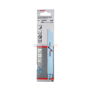 Bosch S 925 VF Heavy for Metal 5li Metal Tilki Kuyruğu Testere Bıçağı