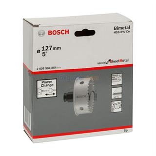 Bosch Sheet Metal Panç - Delik Açma Testeresi 127 mm