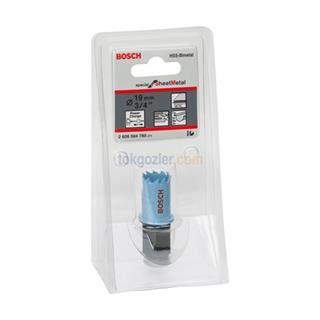 Bosch Sheet Metal Panç - Delik Açma Testeresi 19 mm