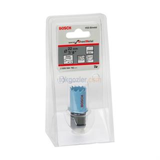 Bosch Sheet Metal Panç - Delik Açma Testeresi 22 mm